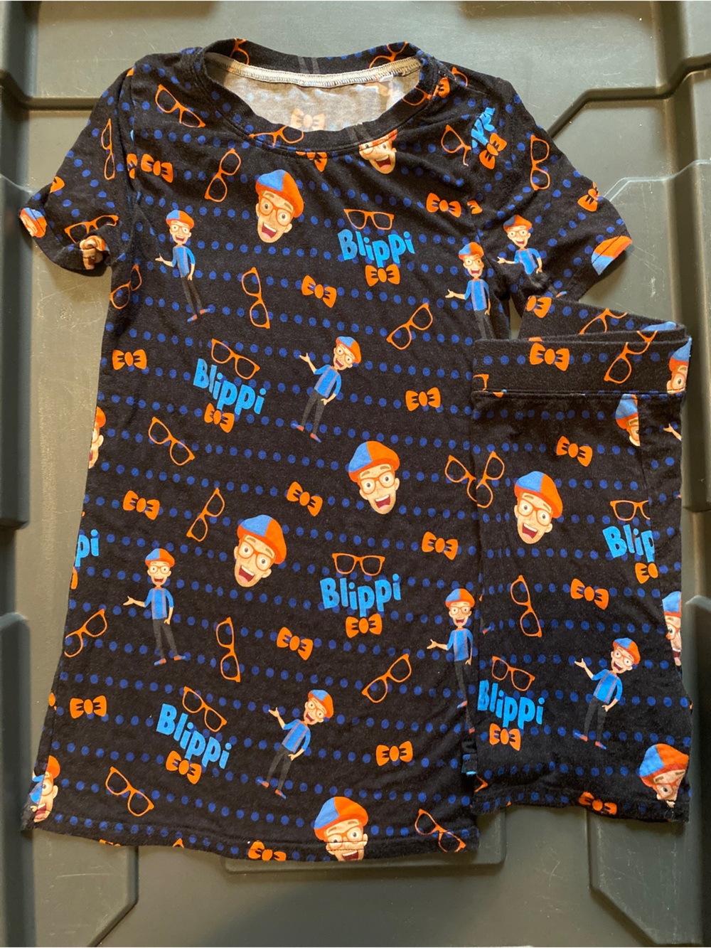 7/8 Bamboo Shorts Pajama Set EUC